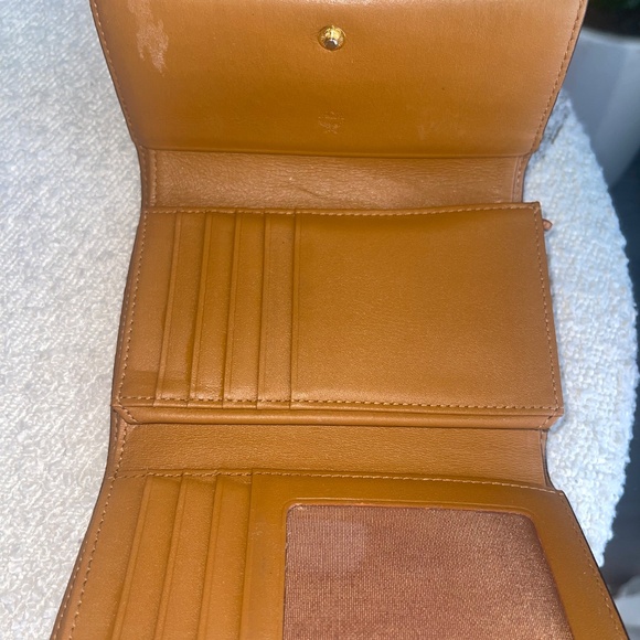 Authentic MCM Cognac Visetos Wallet - Picture 5 of 6